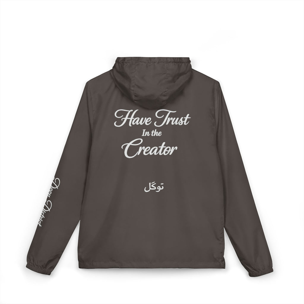 Windbreaker Jacket "Have Trust in the Creator"